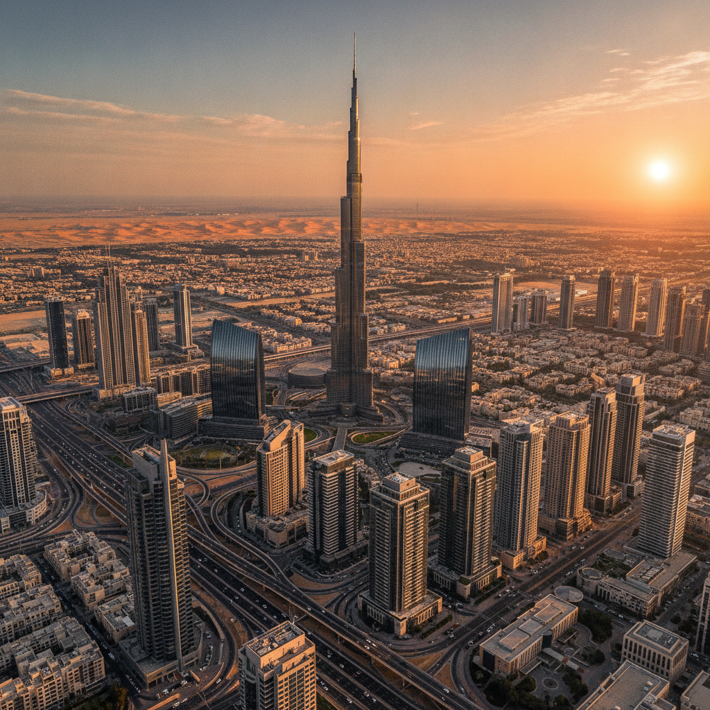 Dubai skyline representing UAE business opportunities