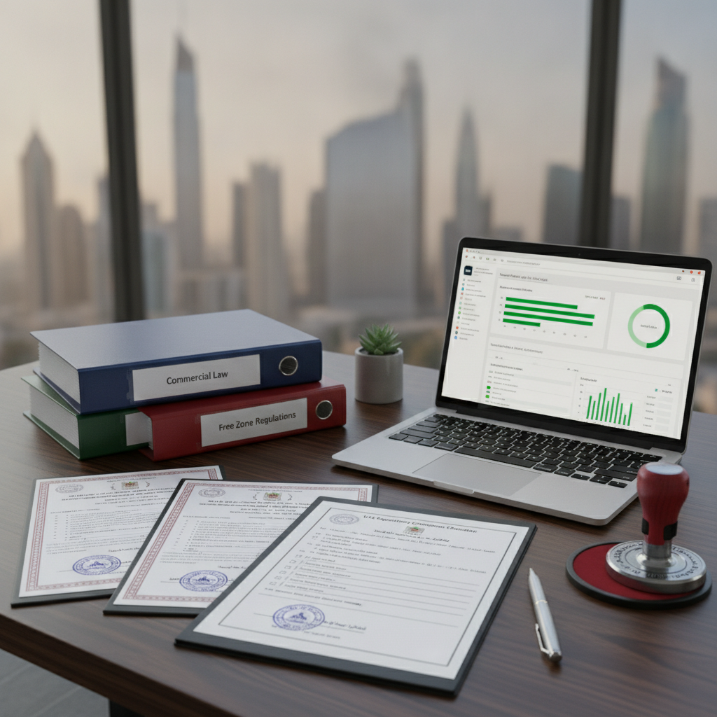 Business licensing and regulatory compliance in the UAE