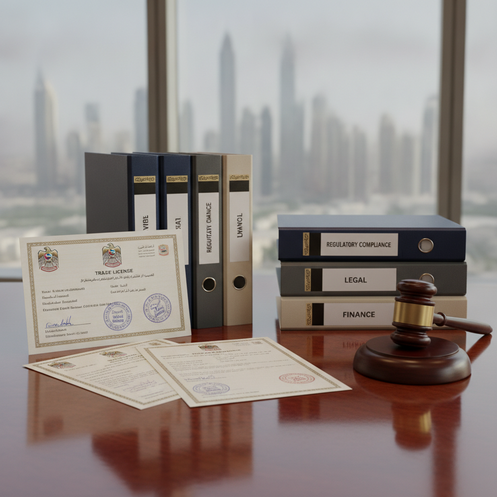 Business licensing and regulatory compliance UAE